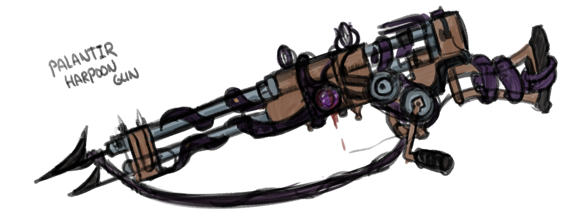 Weapon sketch