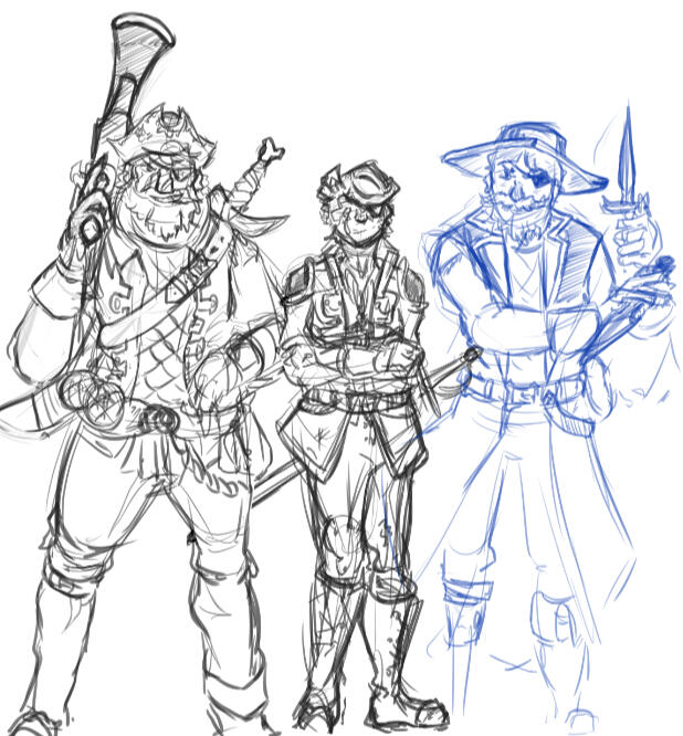 Pirate sketches '23