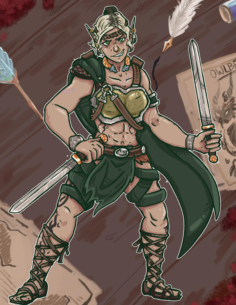 Tikaria Character Art